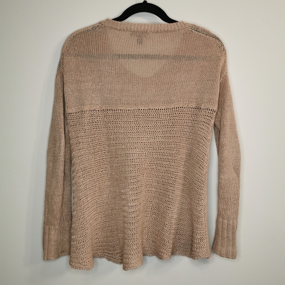 J Crew 100% Linen Knitted Crew Neck Sweater - Picture 5 of 5